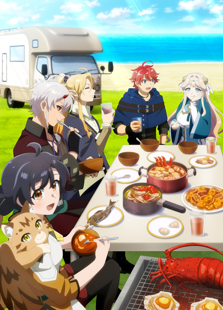 Cena do anime The Forsaken Saintess and Her Foodie Roadtrip