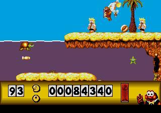 Cena do jogo James Pond