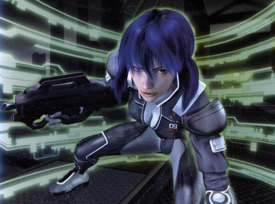 Cena do jogo Ghost in the Shell: Stand Alone Complex