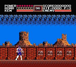 Cena do jogo Fist of the North Star