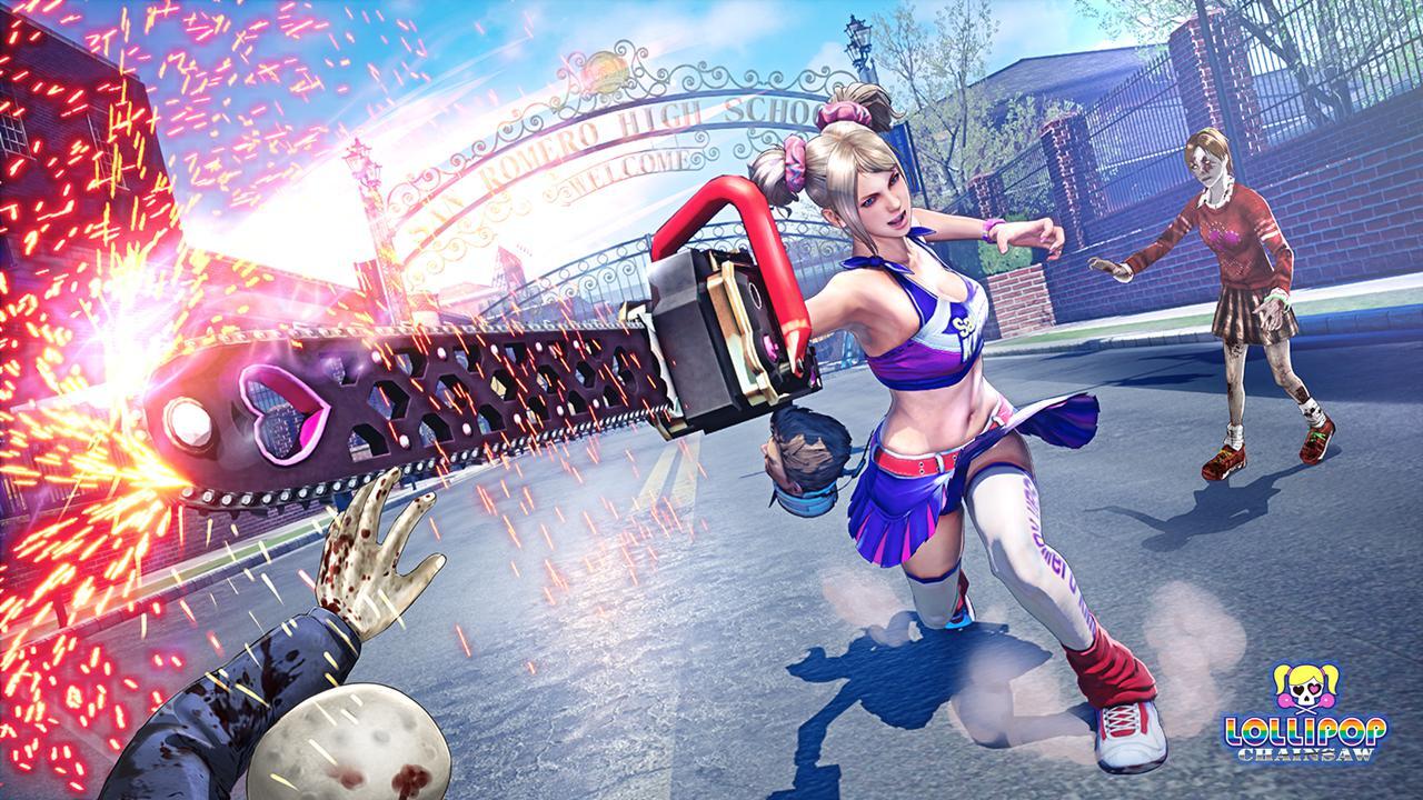 Cena do jogo Lollipop Chainsaw RePOP