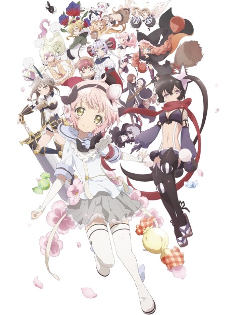Cena do anime Magical Girl Raising Project