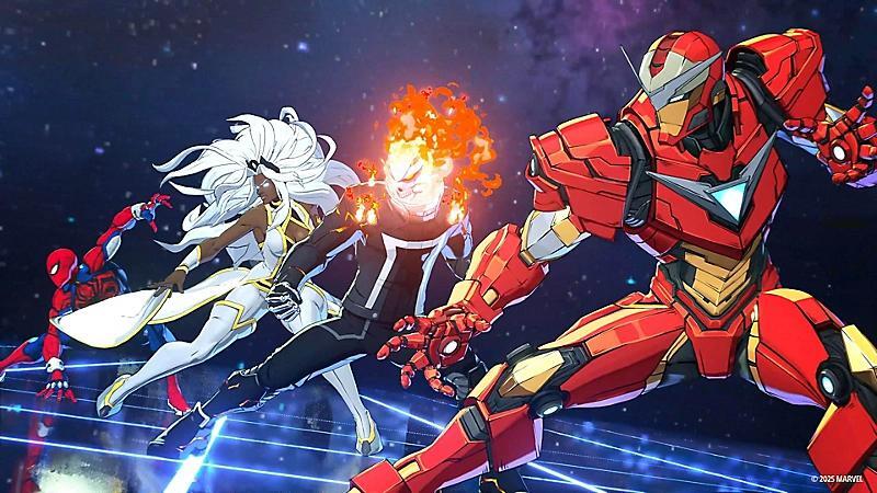 Cena do jogo Marvel Tokon: Fighting Souls