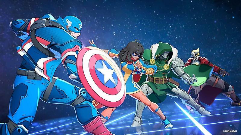 Cena do jogo Marvel Tokon: Fighting Souls