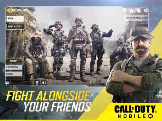 Cena do jogo Call of Duty