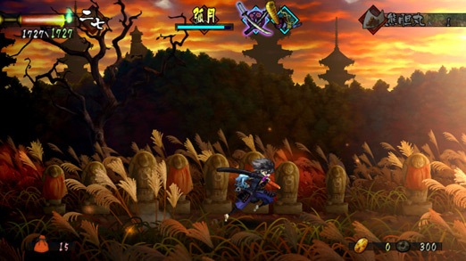 Cena do jogo Muramasa: The Demon Blade