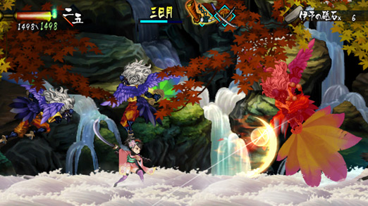 Cena do jogo Muramasa: The Demon Blade