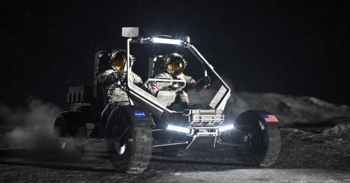 Imagem ilustrativa: NASA inicia plano de base lunar permanente com três missões em 2024