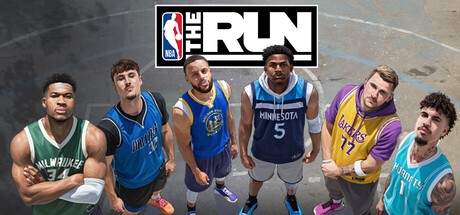 Cena do jogo NBA THE RUN