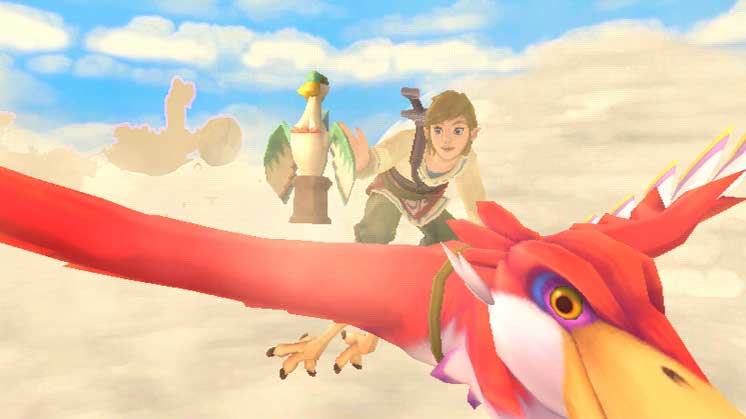 Cena do jogo The Legend of Zelda