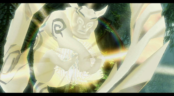 Cena do jogo The Legend of Zelda