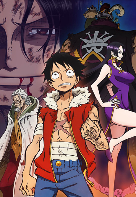Cena do anime Luffy