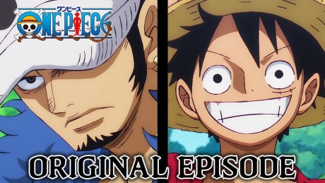 Cena do anime Luffy