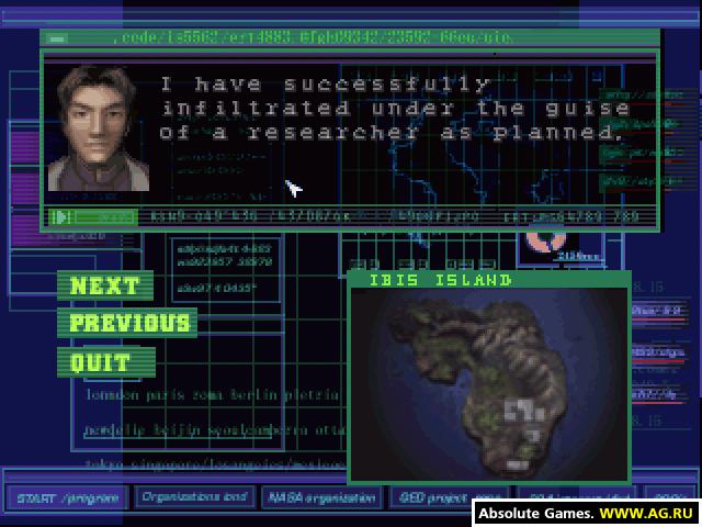 Cena do jogo Dino Crisis