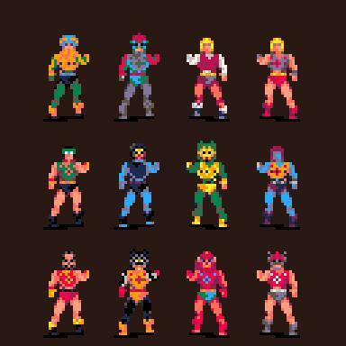 Cena do jogo Masters of the Universe