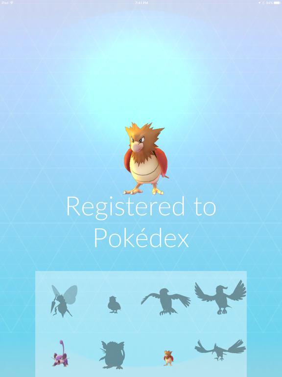 Cena do jogo Pokémon GO