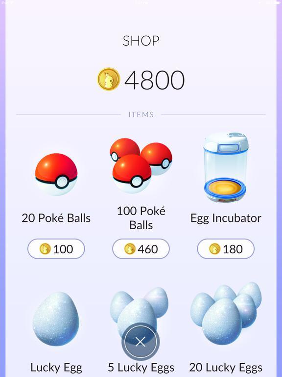 Cena do jogo Pokémon Go