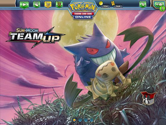 Cena do jogo Pokemon TCG