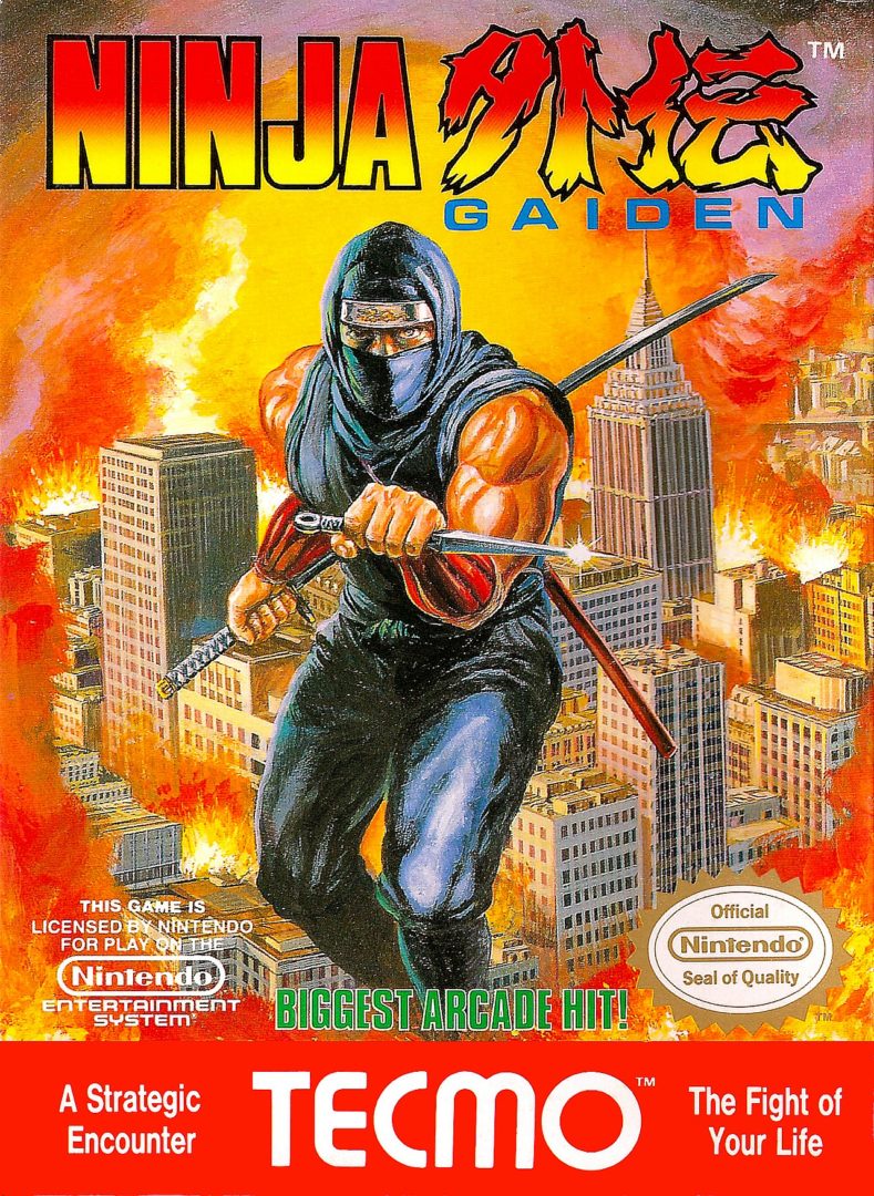 Cena do jogo Ninja Gaiden