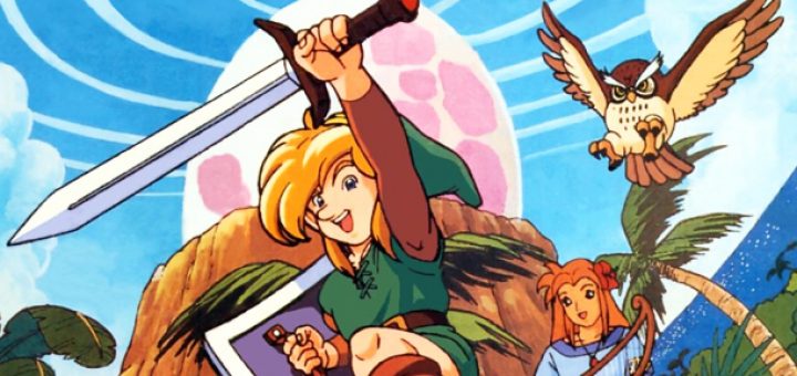 Cena do jogo Link — protagonista de The Legend of Zelda
