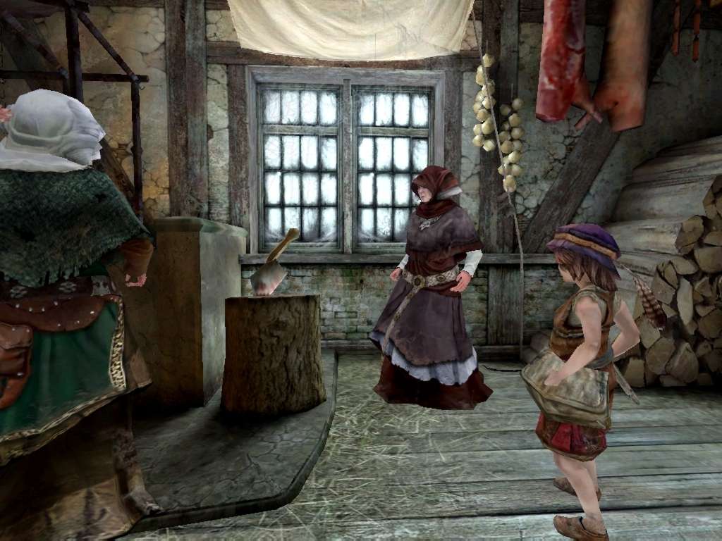 Cena do jogo The Witcher