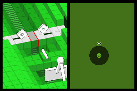 Cena do jogo Rhythm Heaven Groove