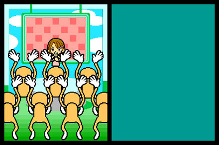 Cena do jogo Rhythm Heaven Groove