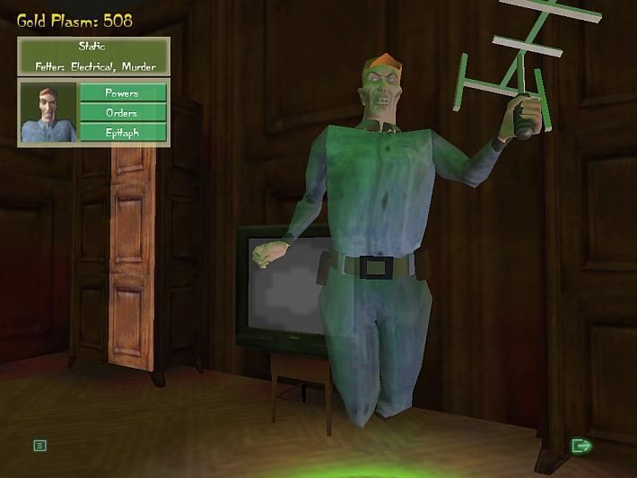 Cena do jogo Ghost Master