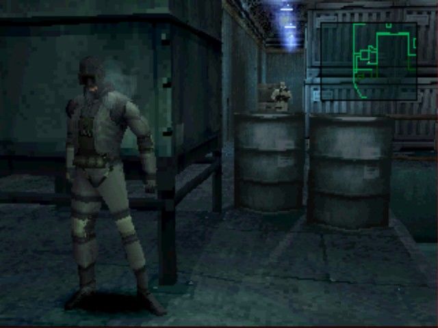 Cena do jogo Metal Gear Solid
