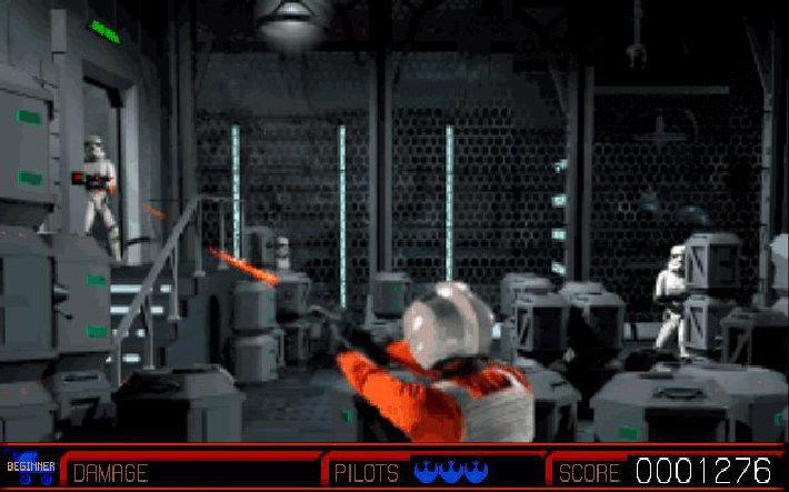 Cena do jogo Star Wars: Rebel Assault II