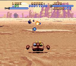 Cena do jogo Super Robot Wars 4