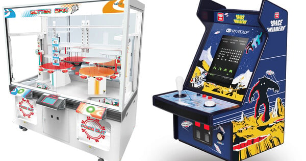 Imagem ilustrativa: Taito Play Base no Anime Expo 2026: arcade clássico vs novidades da Bubble Bobble