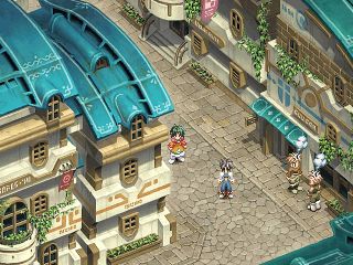 Cena do jogo Tales of Eternia Remastered