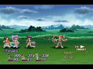 Cena do jogo Tales of Eternia Remastered