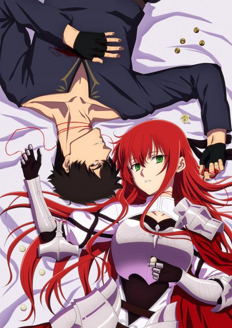 Cena do anime The Kept Man of the Princess Knight