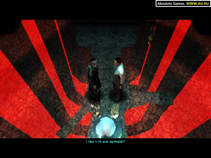 Cena do jogo Deus Ex