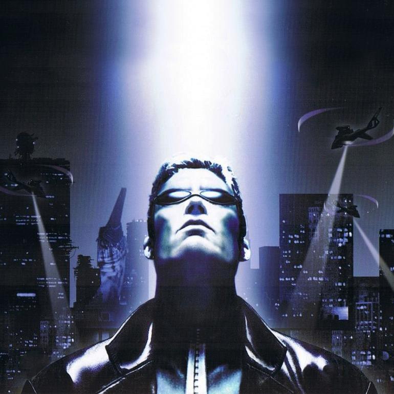 Cena do jogo Deus Ex