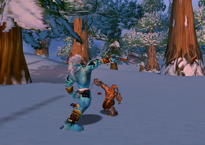 Cena do jogo World of Warcraft