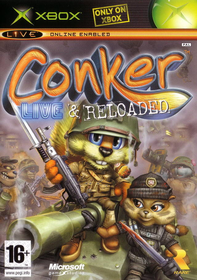 Cena do jogo Conker: Live & Reloaded