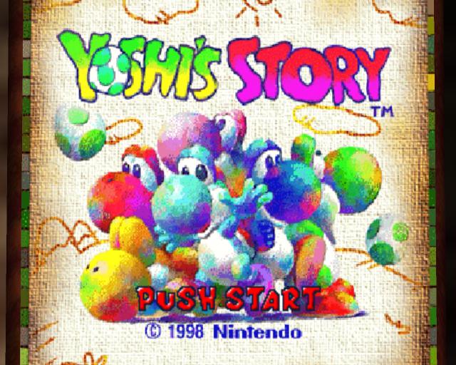 Cena do jogo Yoshi and the Mysterious Book