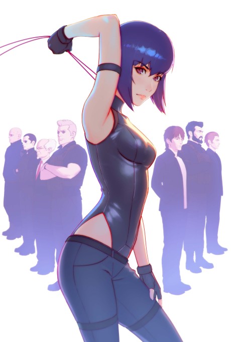 Cena do anime The Ghost in the Shell