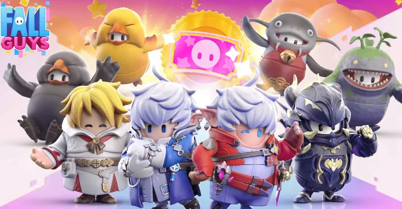Imagem ilustrativa: Crossover Final Fantasy XIV chegou ao Fall Guys