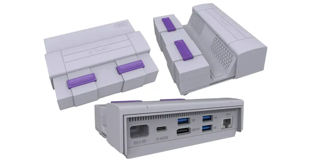 Imagem ilustrativa: GuliKit lança dock e gamepad inspirados nos clássicos