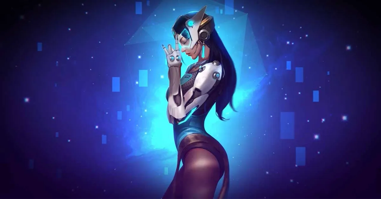 Imagem ilustrativa: Symmetra - Personagem de Overwatch no Espectro de Autismo