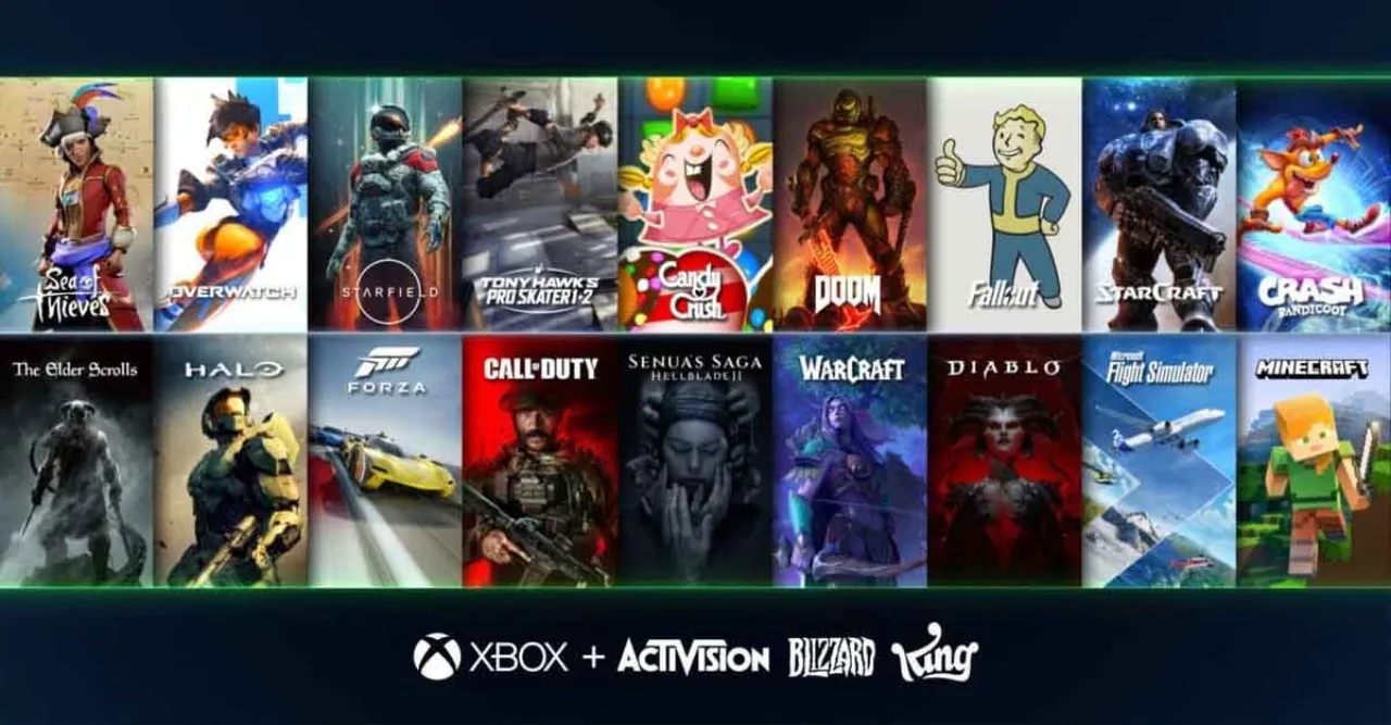 Imagem ilustrativa: A Indústria de Games e a Aquisição da Activision Blizzard pela Microsoft