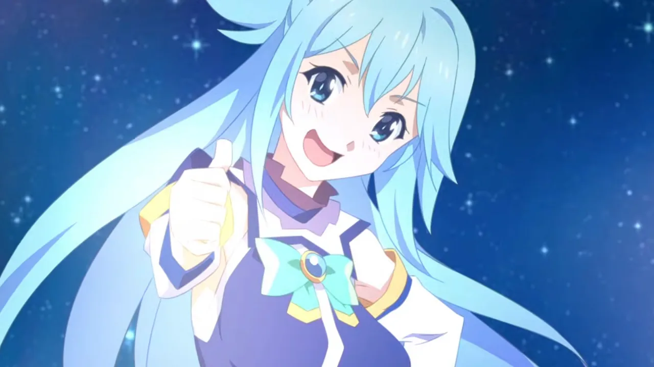 Imagem ilustrativa: Aqua Apresenta Novos Projetos de KonoSuba Incluindo a 4ª Temporada do Anime de TV em Trailer Especia