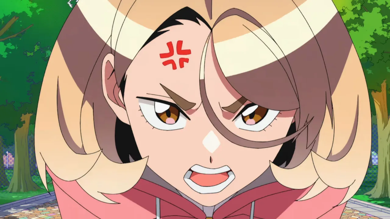 Imagem ilustrativa: Anime de Ponkotsu Fuuki Iin to Skirt-take ga Futekisetsu na JK no Hanashi Revela Trailer, Visual e E