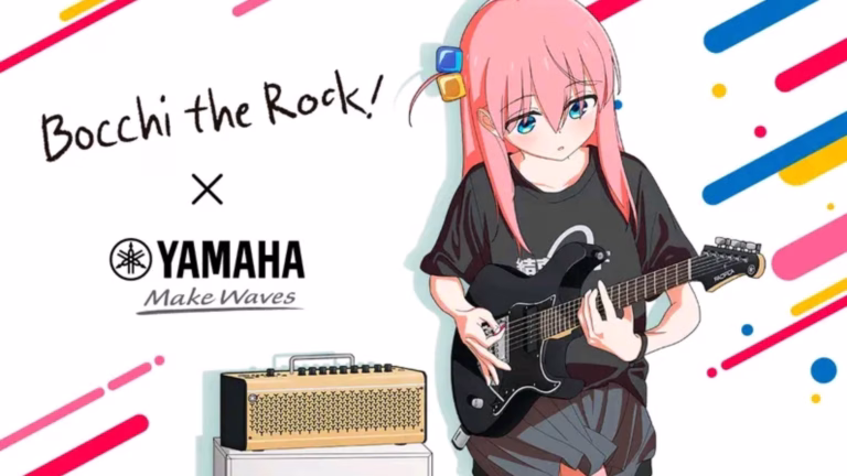 Imagem Destacada: Existe uma Colaboração Bocchi the Rock x Yamaha na Cidade do México Imagem Destacada: Existe uma Colaboração Bocchi the Rock x Yamaha na Cidade do México