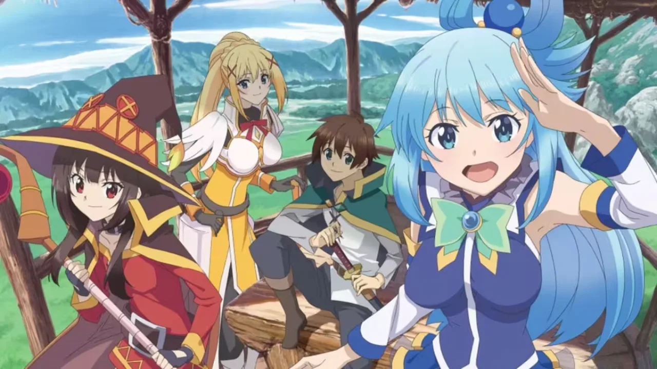 Imagem ilustrativa: KonoSuba Temporada 4 do Anime Oficialmente Anunciada
