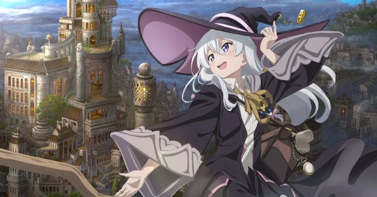 Imagem ilustrativa: Wandering Witch: A Jornada de Elaina Novo Filme de Anime Oficialmente Anunciado